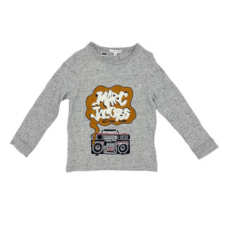 Marc Jacobs grey New York Sound long sleeve, 5 years