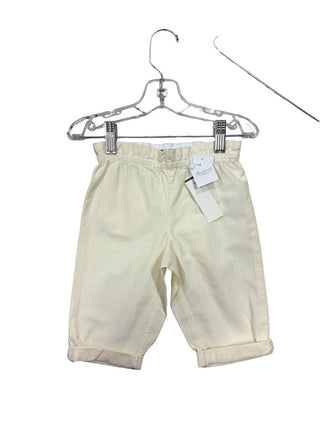 Bonpoint White new with tags pants, 12 months