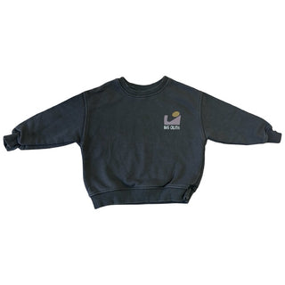 Zara Distressed black Big Olita sweatshirt, 18-24 months
