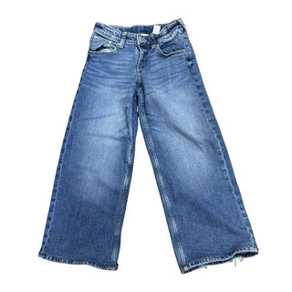 H&M Wide Leg Blue Denim Jeans, 9-10 years