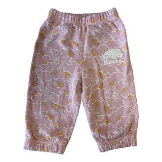 Roots Pink sunshine sweatpants, 6-12 months (medium)