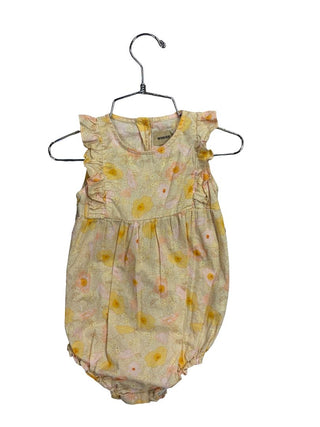 Wheat Floral romper, 18 months