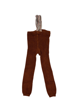 Silly Silas Overall terry cloth leggings, 2 years