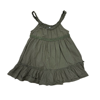 Olive green tank top, 6 months