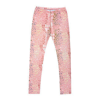 K Clothing Co Pink colourful leggings, 11-12 years