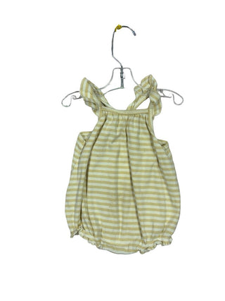 Wheat Striped romper, 18 months