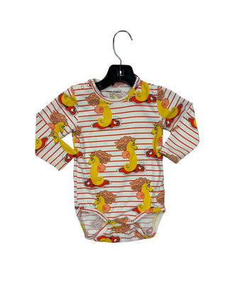 Mini Rodini Bodysuit seahorse, 9-12 months