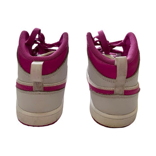 Nike Fuschia High-Top Air Jordan Shoes, 1 big kid