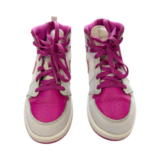 Nike Fuschia High-Top Air Jordan Shoes, 1 big kid
