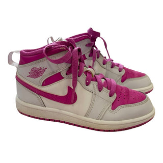 Nike Fuschia High-Top Air Jordan Shoes, 3 big kid