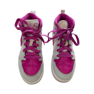 Nike Fuschia High-Top Air Jordan Shoes, 3 big kid
