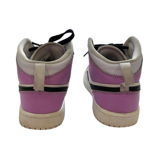 Nike Purple High-Top Air Jordan Shoes, 2 big kid