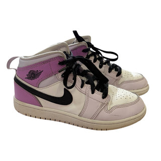 Nike Purple High-Top Air Jordan Shoes, 2 big kid