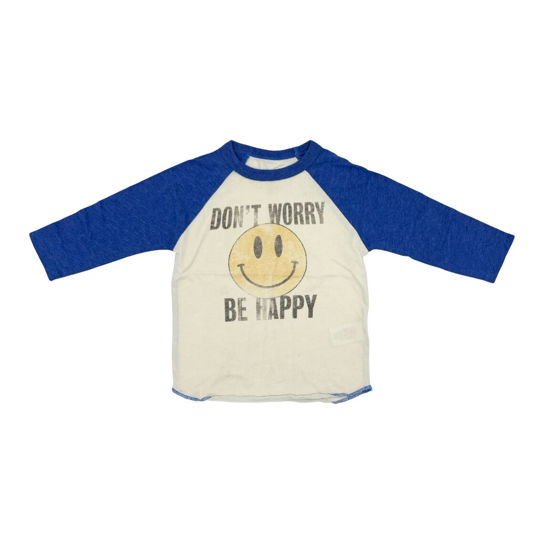 Rowdy Sprouts Don't Worry Be Happy long sleeve, 12-18 months