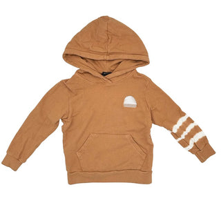 Tiny Whales orange sweatshirt, 2 years