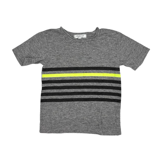 Joah Love grey stripped tshirt, 3 years