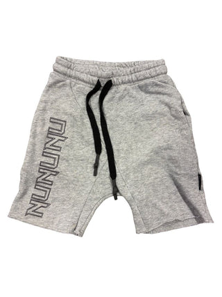Nununu Grey Sweatpants with Black Logo, 4-5 years