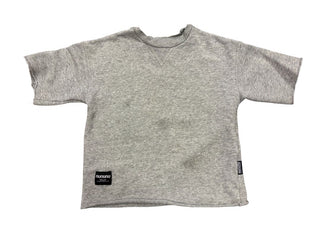 Nununu Human Being Grey Sweatshirt with Graphic on the Back, 4-5 years
