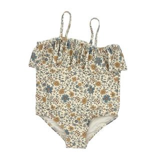 Rylee + Cru new with tags floral swim suit, 18-24 months