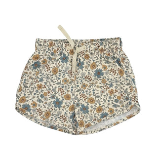Rylee + Cru new with tags floral swim shorts, 6-12 months
