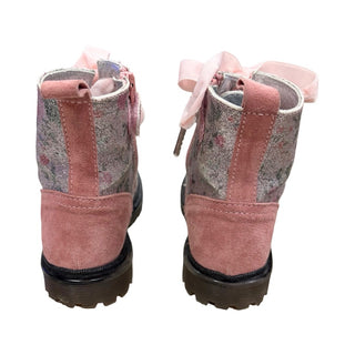 Monnalisa Pink glitter ankle boots, Euro 28