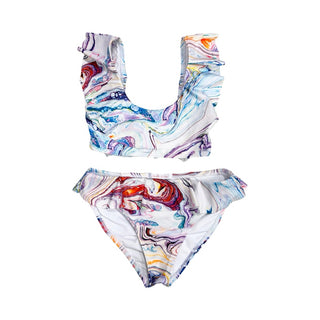 Stella Cove Rainbow marble bikini, 10 years
