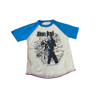 Rowdy Sprout Bonjovi tshirt new, 6-12 months