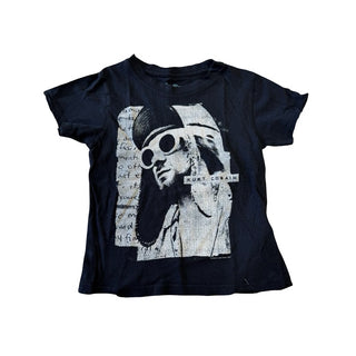 Rowdy Sprout Kurt cobain tshirt new, 12-18 months