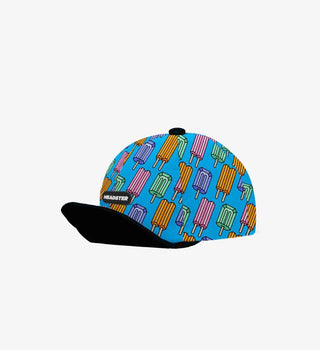 Headster Pop Neon Blue Short Brim, 0-12 months
