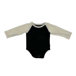 Mini Mioche Black/white bodysuit, 3-6 months