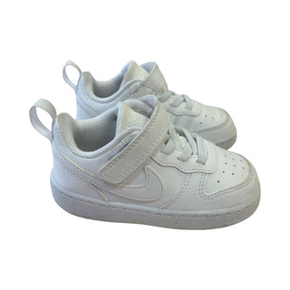 Nike Court Burrow Low sneaker in white, 7 little kid