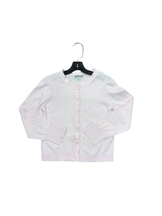 Crew Cuts Pink Button Down Cardigan , 6-7 years
