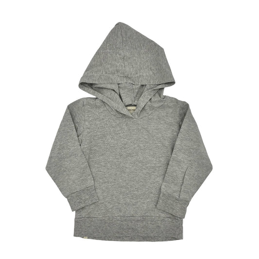 Mini Mioche Grey hooded long sleeve, 3 Years
