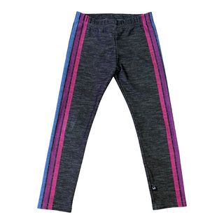 Terez Charcoal grey w/strips, Medium
