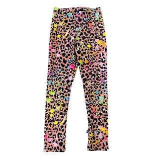 Pixie Lane Rainbow cheetah leggings, 5 years