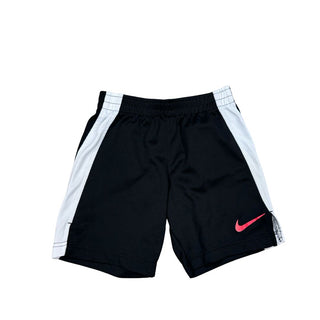 Nike Black with White Side Stripe Shorts, 4-5 years