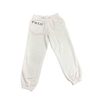 Polo Ralph Lauren Fleece white sweatpants, 7 years
