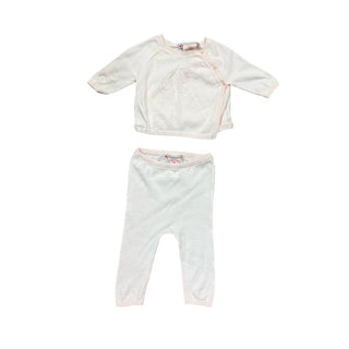 Bonpoint Pale Pink Cherry Knit Set, 0-3 months