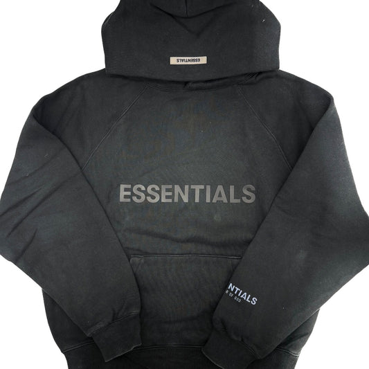 Essentials Black hooded sweatshirt, Men’s Small