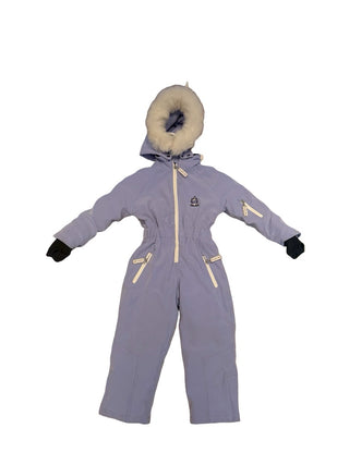 Purple Roarsome Unicorn snowsuit, 2 years