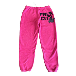 Free City Fuschia Sweatpants, L Women’s