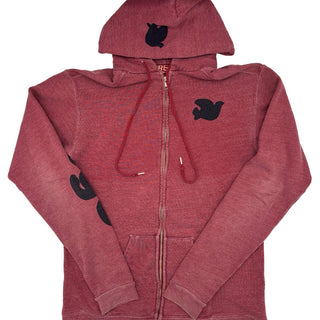 Free City Red zip hoodie, 3 Women’s