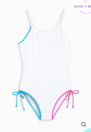 Limeapple New w/tags Sari one piece swim suit, 8-10 years