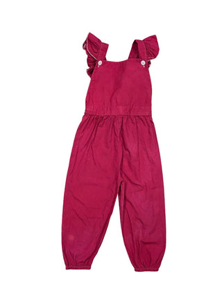 No Name Fuschia Overalls, 4 years