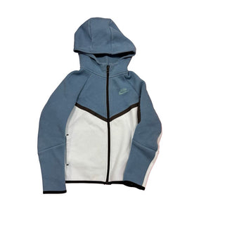 Nike Double Blue Zip Up Sweatshirt, medium