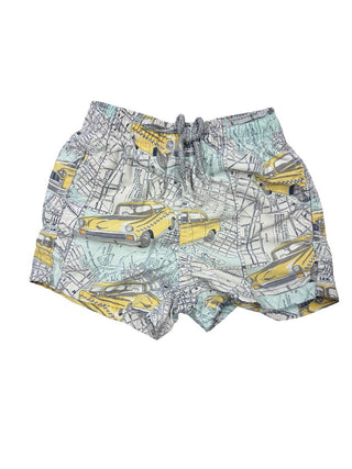 Vilebrequin Taxi and Map Pattern Swim Trunks, 2 years