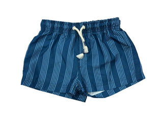 Zara  Blue Stripe Swim Trunks, 3 years