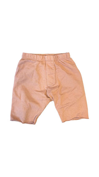 Go Gently Brown Sweat Shorts, 18-24 months