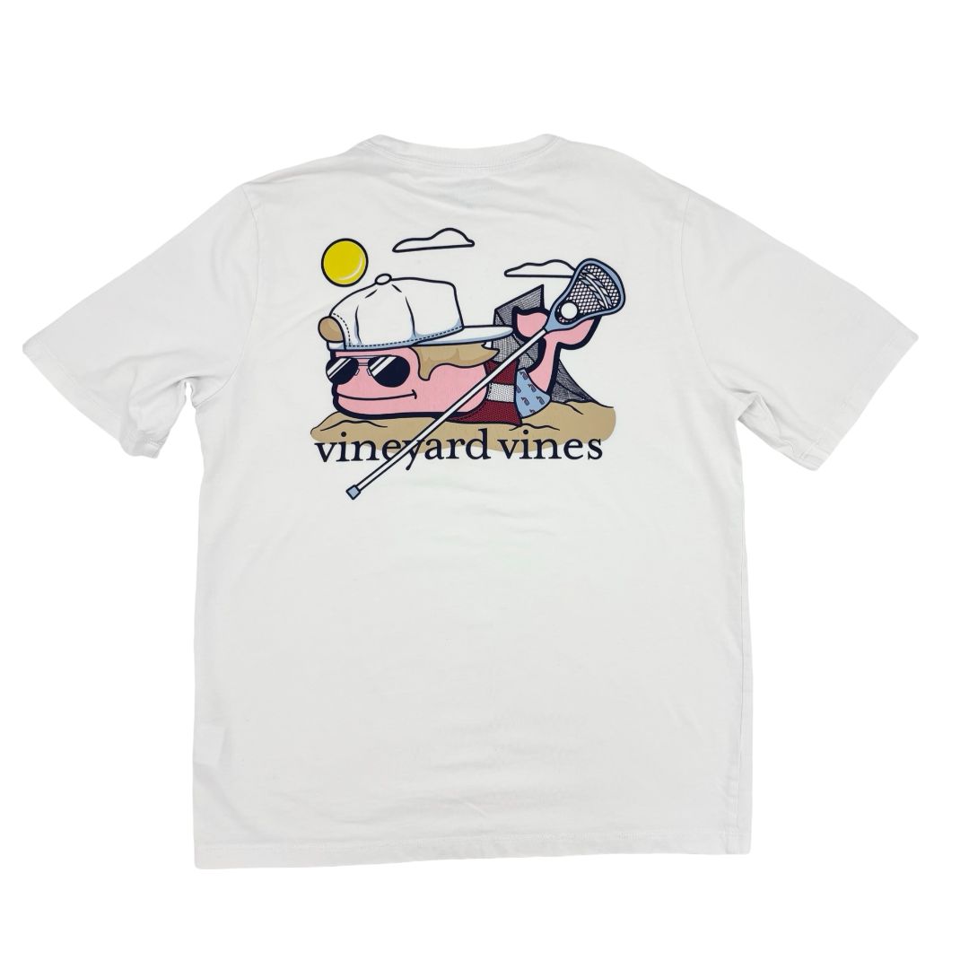 Vineyard Vines white whale tshirt, 12-14 years