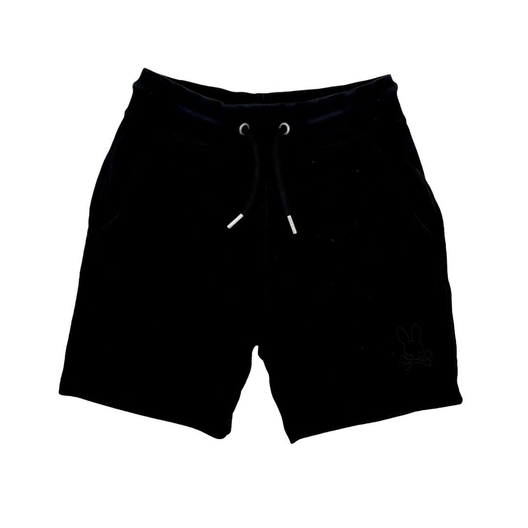 Pyscho Bunny black shorts, 7-8 years